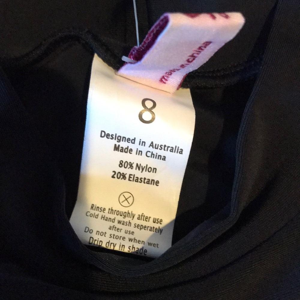 UPF Sun Protection Black/Pink Kids Rash Guard - Picture 3 of 5